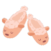 پاپوش نوزادی دخترانه SLIPPERS SHOES BABY GIRLS