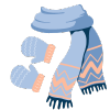 گردنی و دستکش نوزادی پسرانه SCARVES AND GLOVES ACCESSORIES BABY BOYS