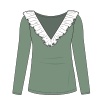 تیشرت آستین بلند دخترانه LONGSLEEVED TOPS CLOTHING GIRLS